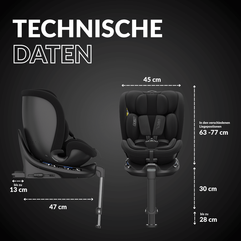 OWEN® 3 - in - 1 Kindersitz mit ISOFIX 360º Comfy - OWEN