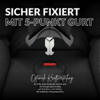 OWEN® 3 - in - 1 Kindersitz mit ISOFIX 360º Comfy - OWEN