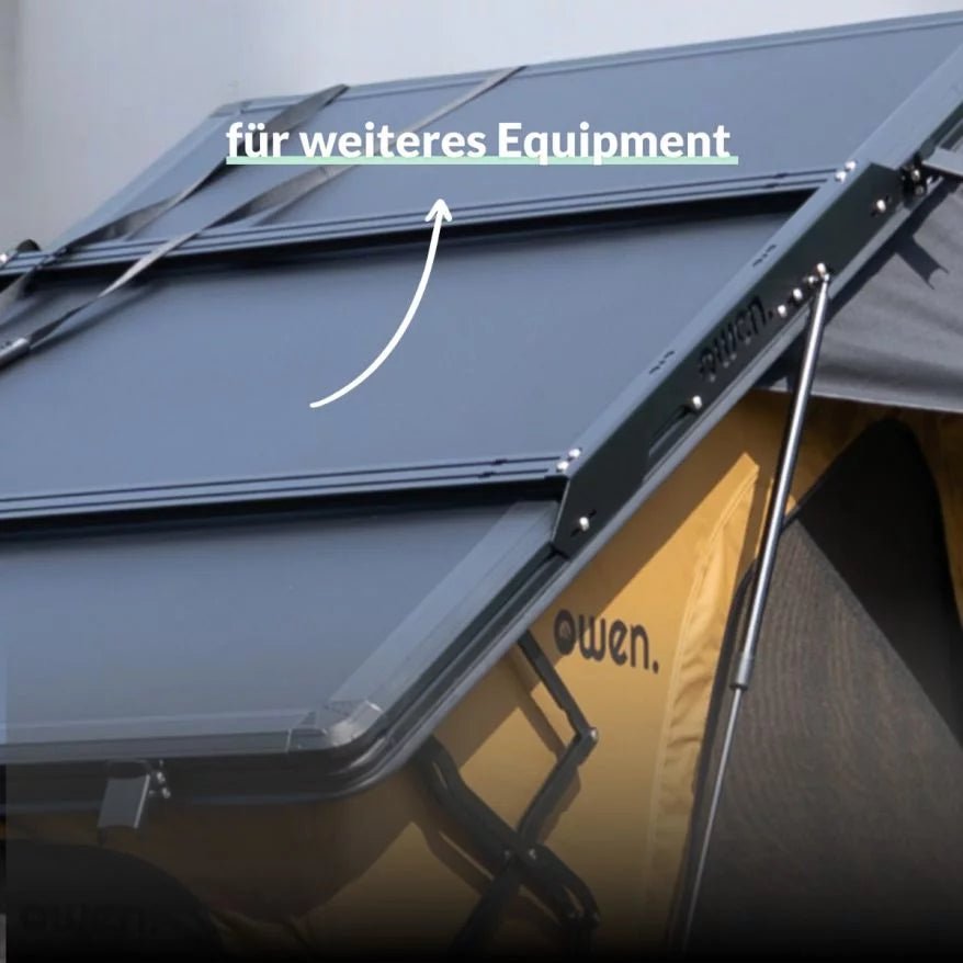 OWEN® AluMaster Hardtop Dachzelt (Black Edition) - OWEN