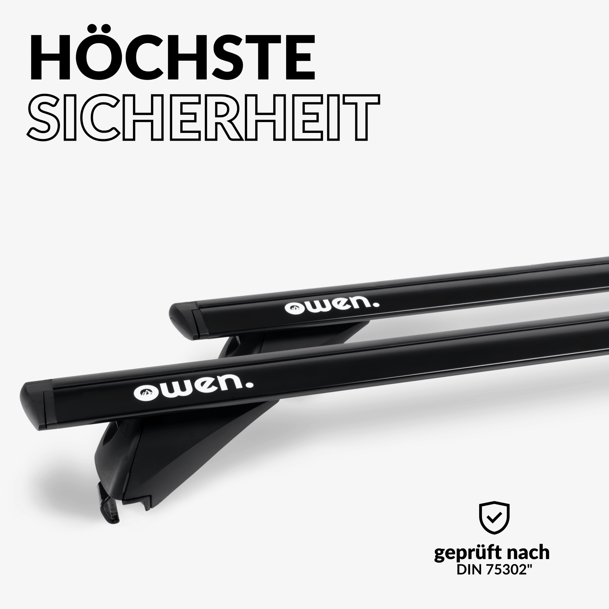 OWEN® Dachträger 3.0 PRO für geschlossene Reling - OWEN