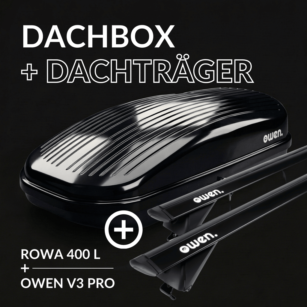 OWEN® Dachträger 3.0 + Dachbox Set - OWEN