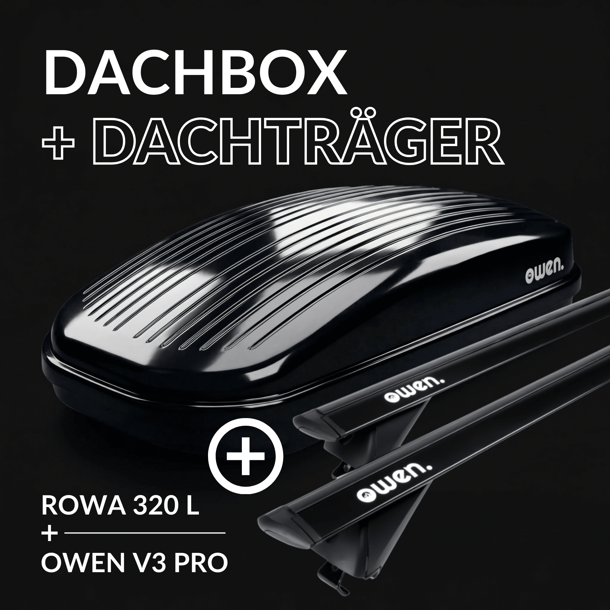 OWEN® Dachträger 3.0 + Dachbox Set - OWEN