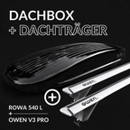 OWEN® Dachträger 3.0 + Dachbox Set - OWEN