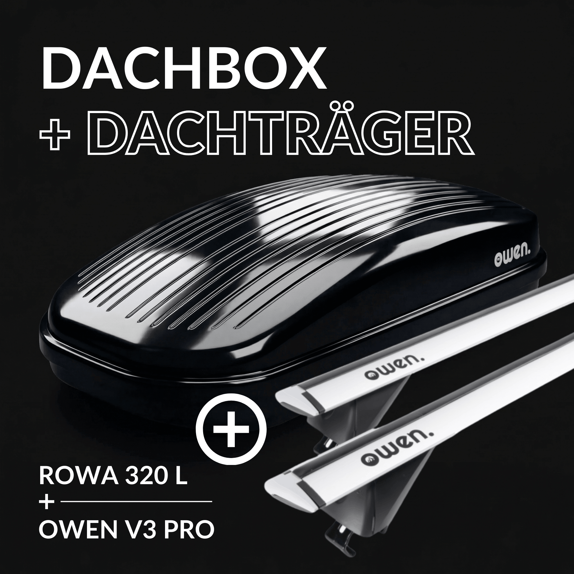 OWEN® Dachträger 3.0 + Dachbox Set - OWEN