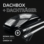 OWEN® Dachträger 3.0 + Dachbox Set - OWEN