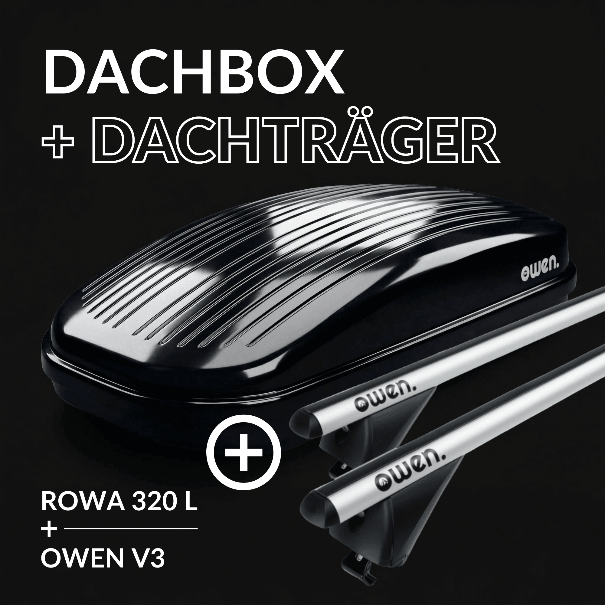 OWEN® Dachträger 3.0 + Dachbox Set - OWEN