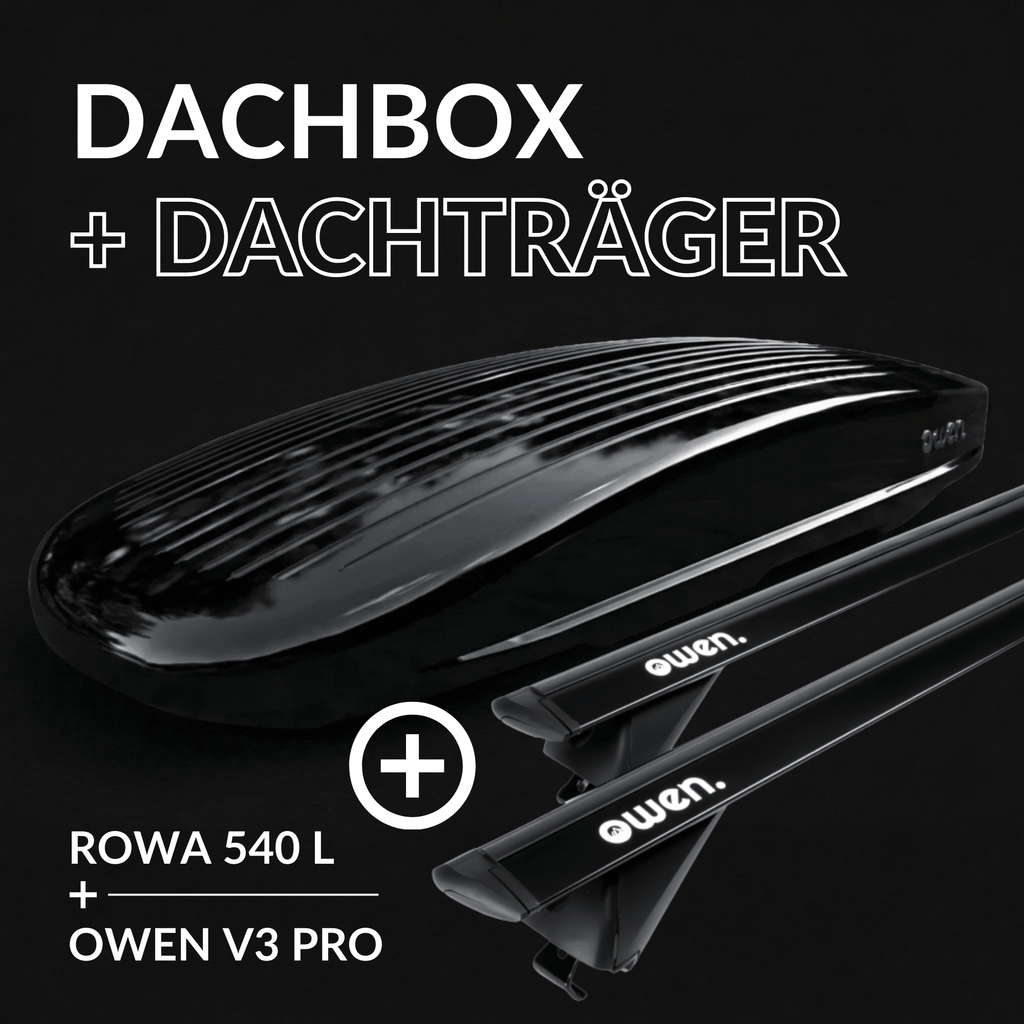 OWEN® Dachträger 3.0 + Dachbox Set - OWEN
