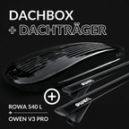 OWEN® Dachträger 3.0 + Dachbox Set - OWEN