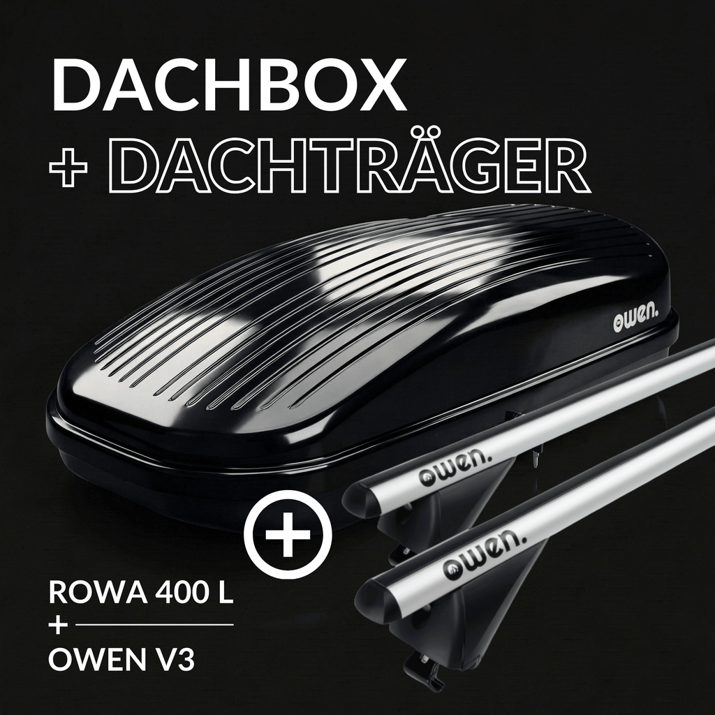 OWEN® Dachträger 3.0 + Dachbox Set - OWEN