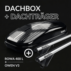 OWEN® Dachträger 3.0 + Dachbox Set - OWEN