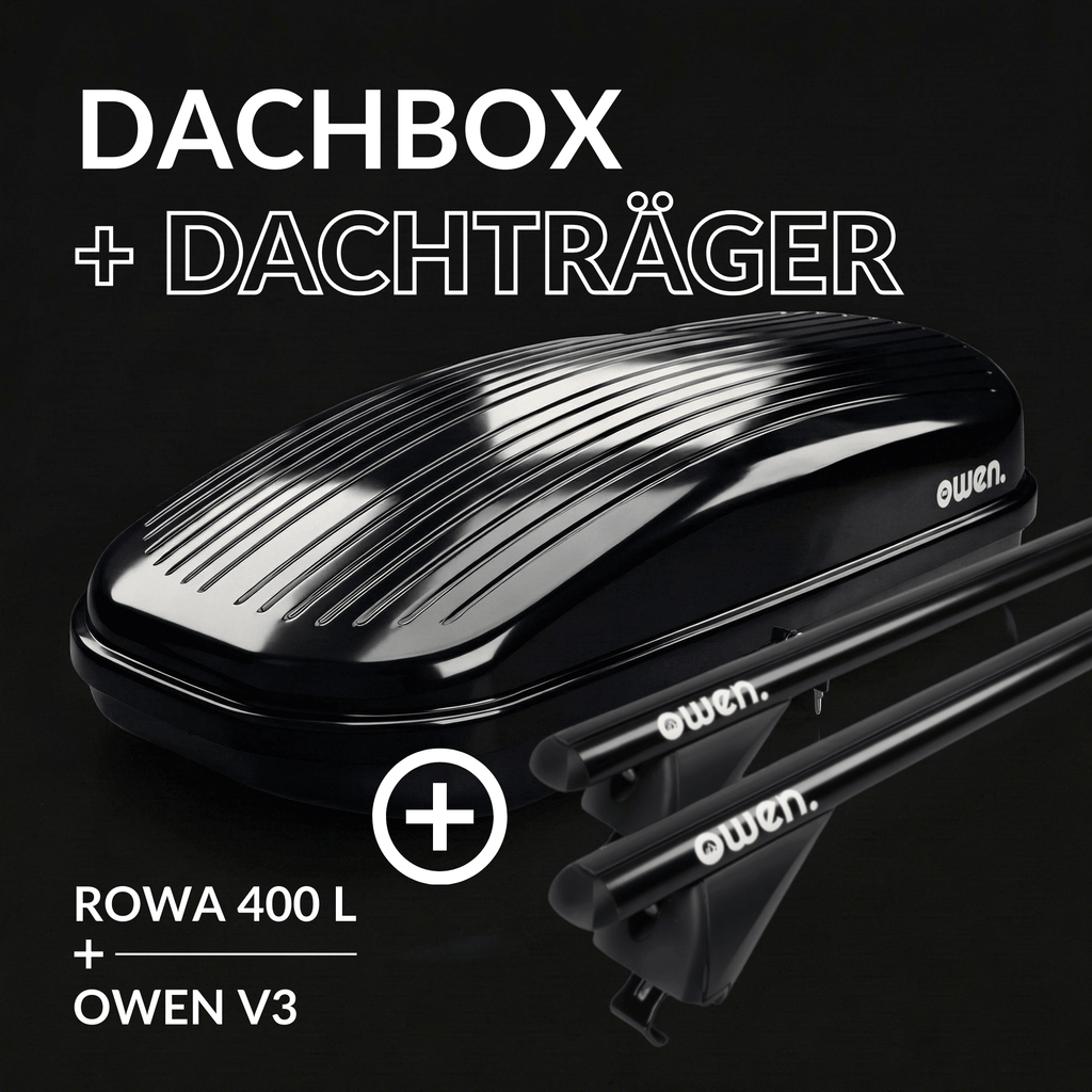 OWEN® Dachträger 3.0 + Dachbox Set - OWEN