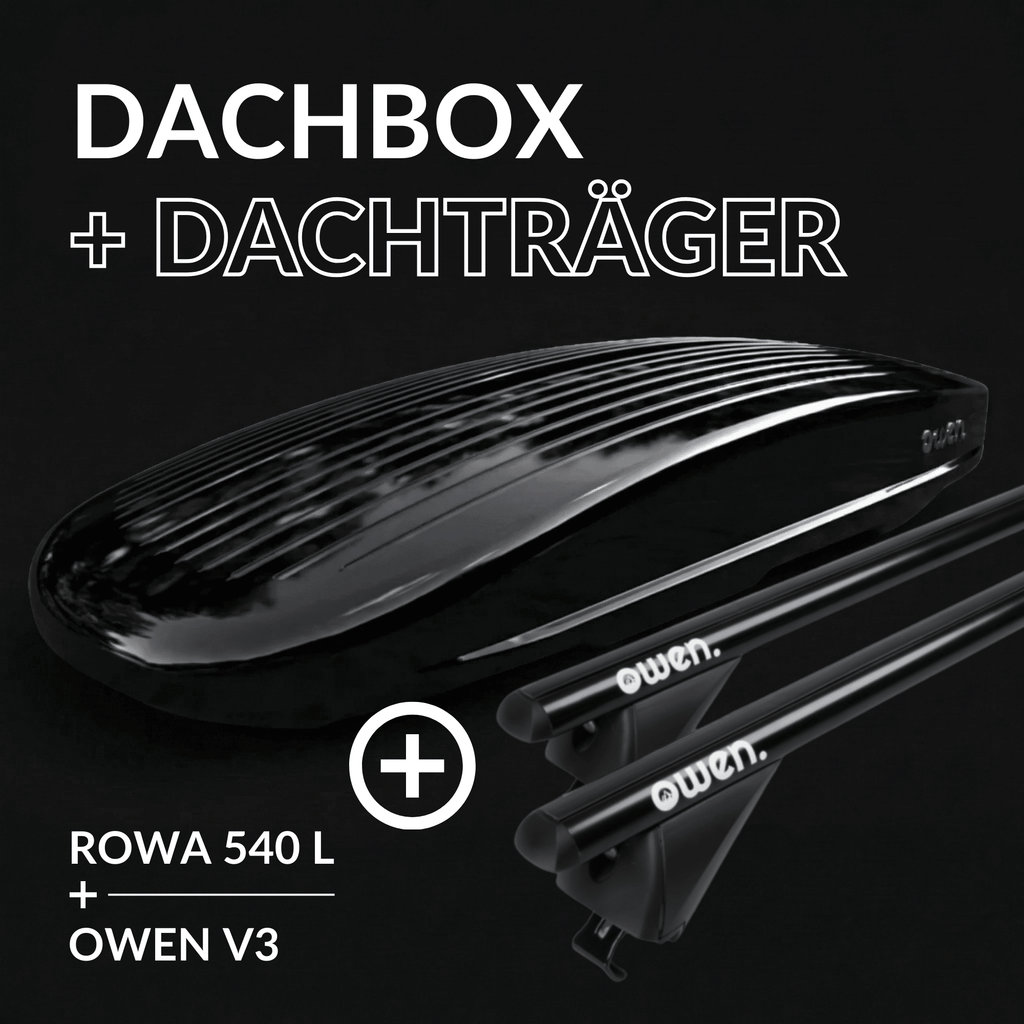 OWEN® Dachträger 3.0 + Dachbox Set - OWEN