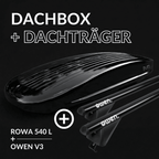 OWEN® Dachträger 3.0 + Dachbox Set - OWEN