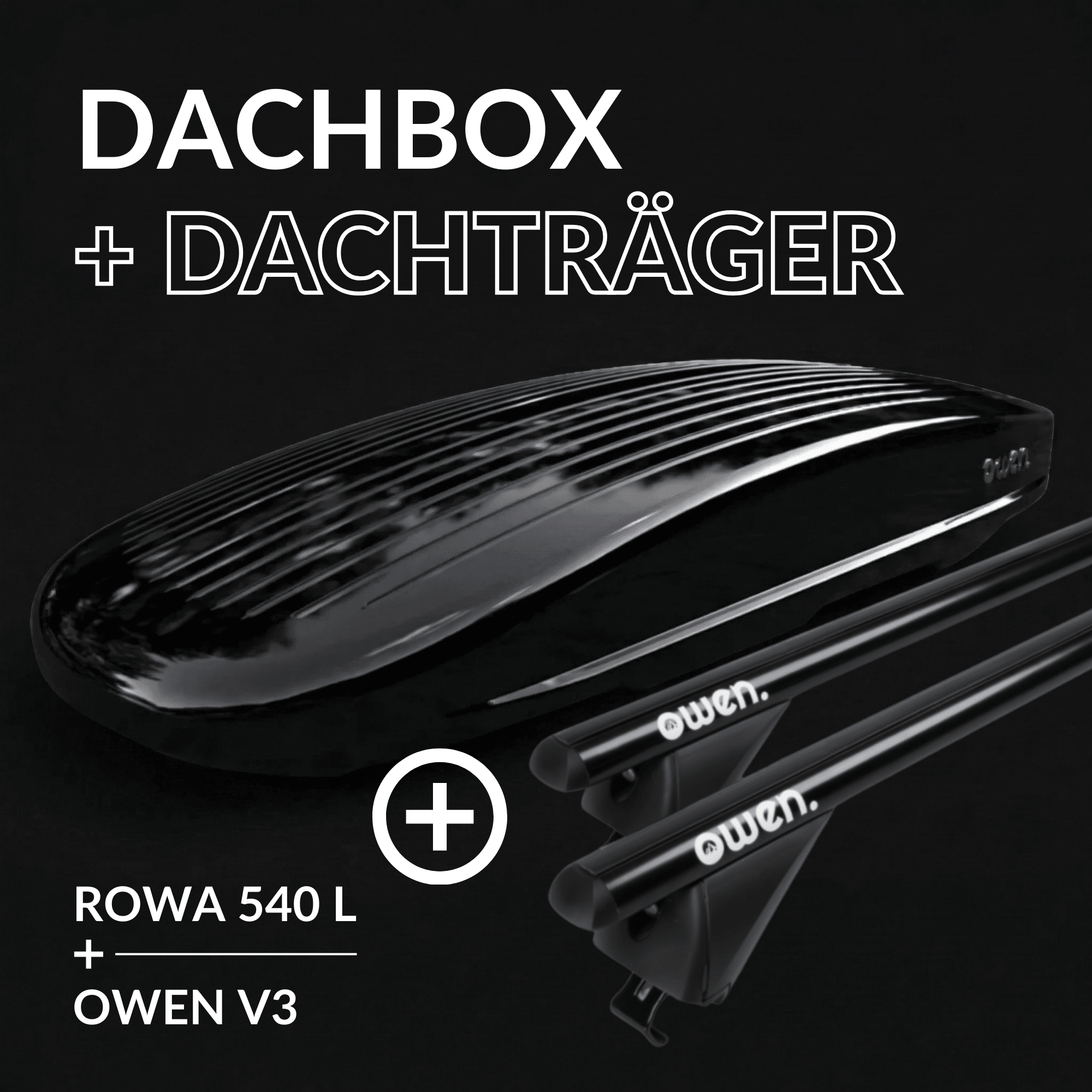 OWEN® Dachträger 3.0 + Dachbox Set - OWEN