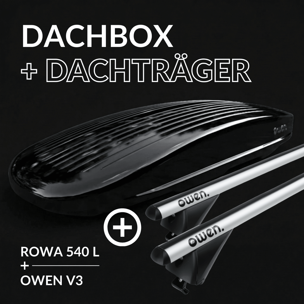 OWEN® Dachträger 3.0 + Dachbox Set - OWEN