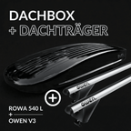 OWEN® Dachträger 3.0 + Dachbox Set - OWEN