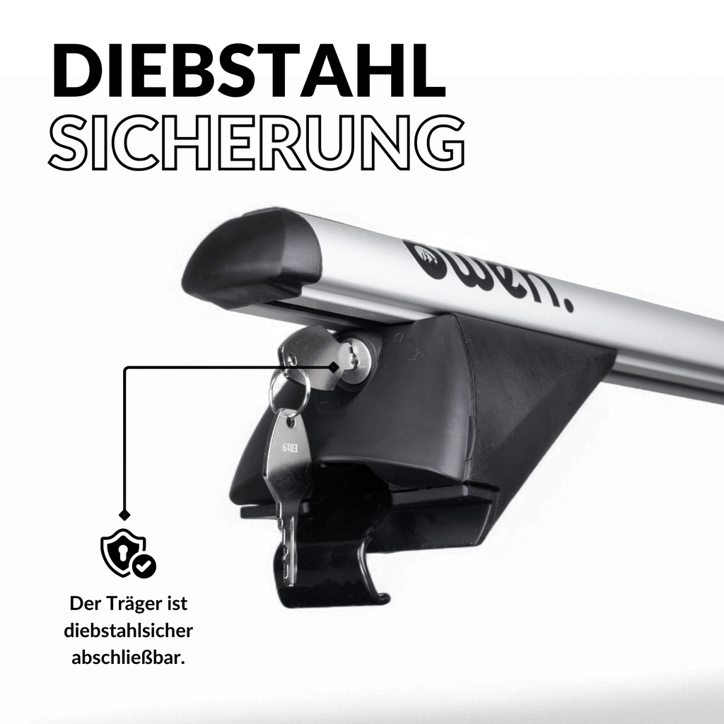 OWEN® Dachträger 3.0 für geschlossene Reling - OWEN