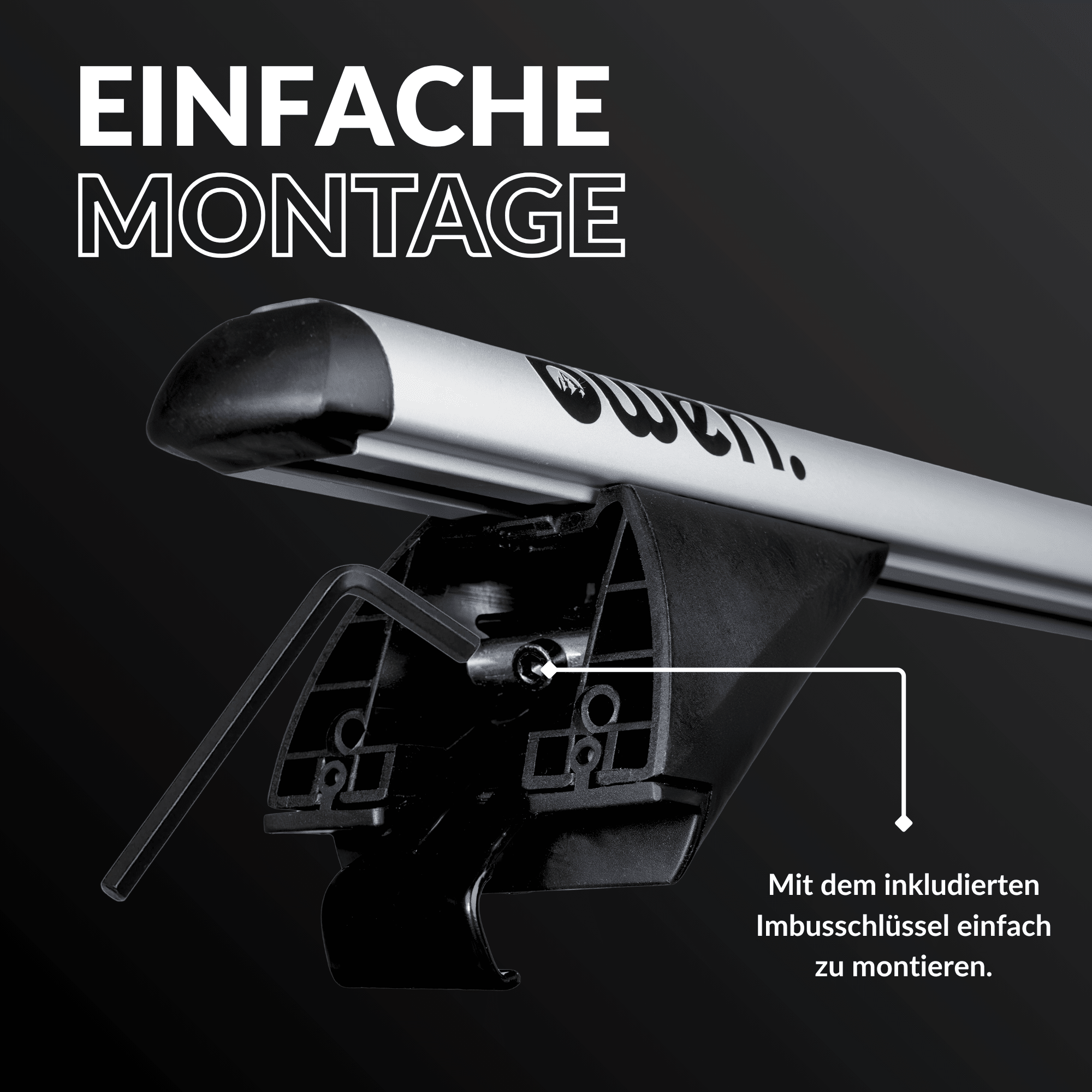 OWEN® Dachträger 3.0 für geschlossene Reling - OWEN