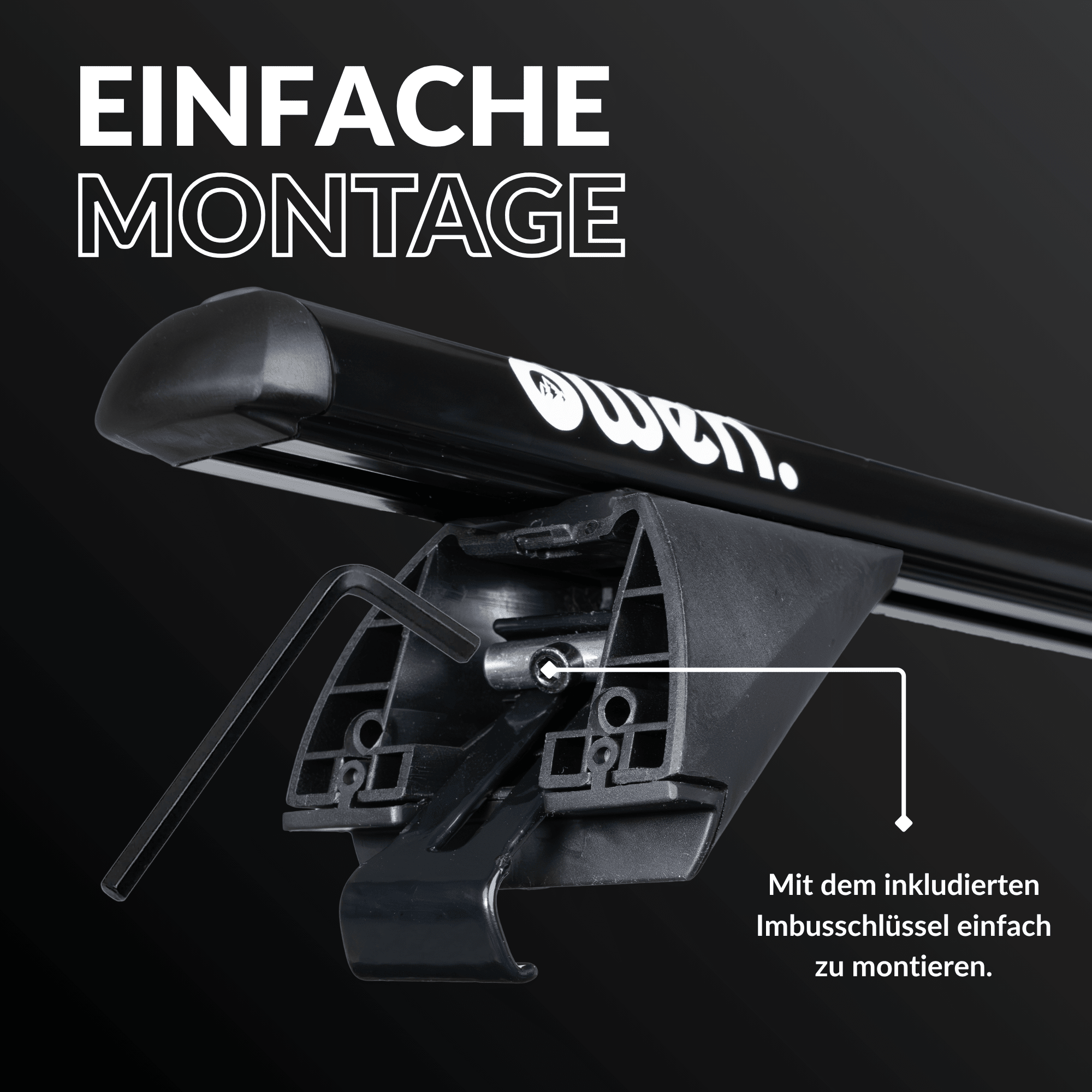 OWEN® Dachträger 3.0 für geschlossene Reling - OWEN