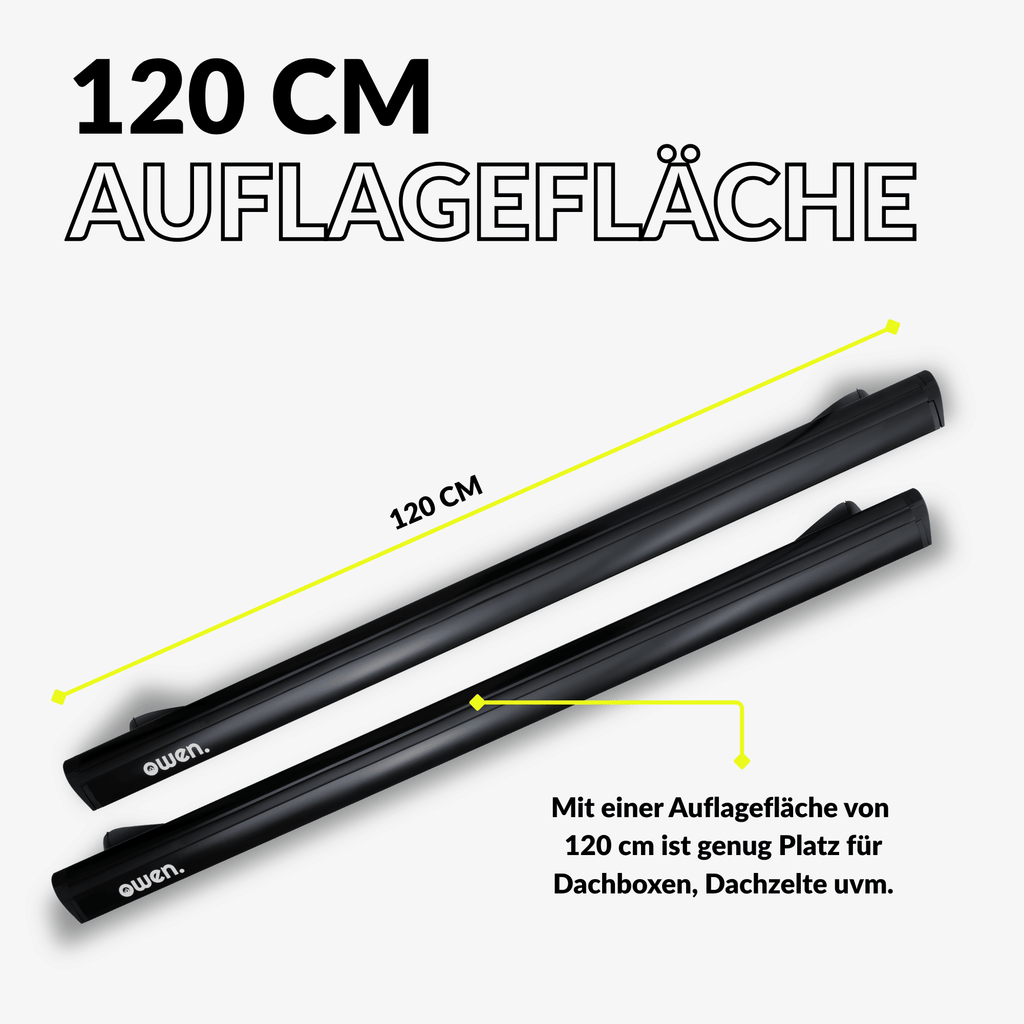 OWEN® Dachträger 3.0 PRO für geschlossene Reling - OWEN