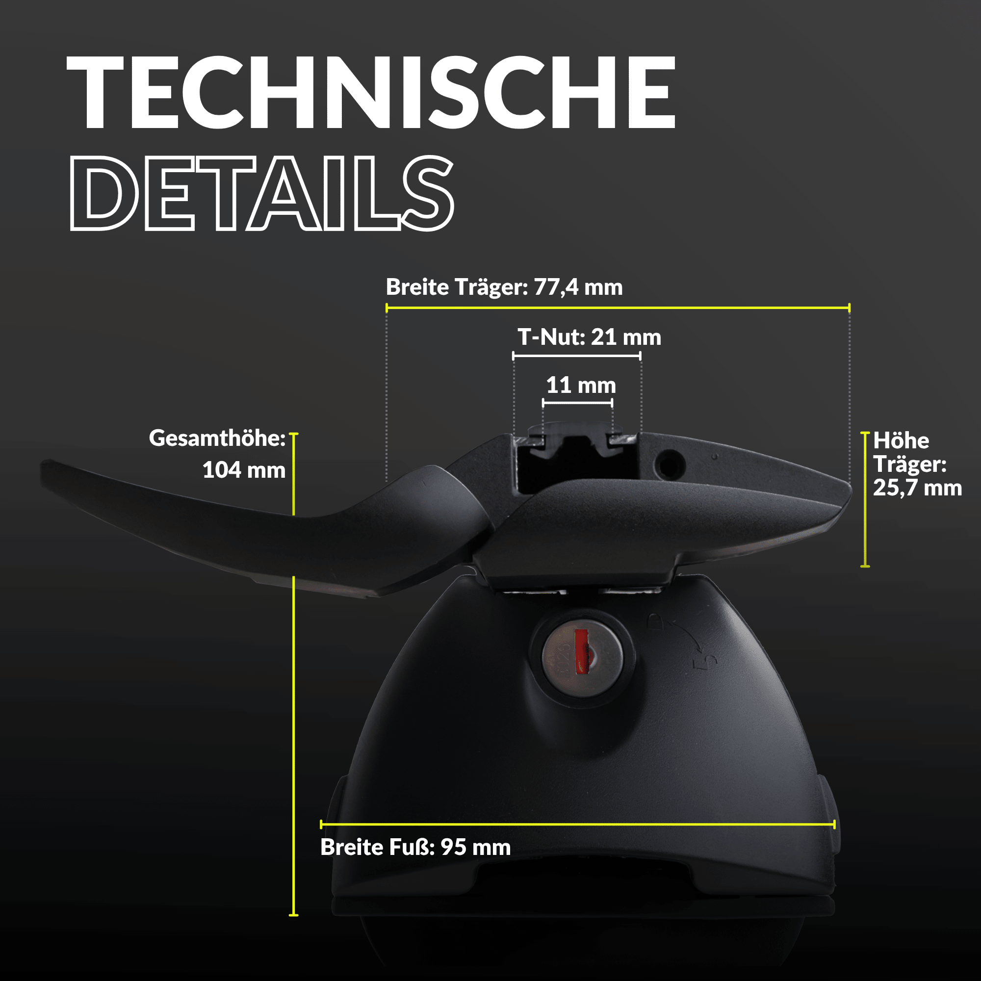 OWEN® Dachträger 3.0 PRO für geschlossene Reling - OWEN
