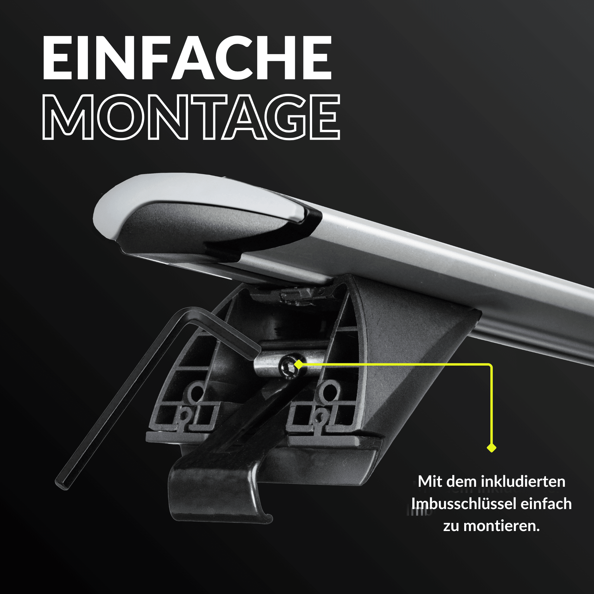 OWEN® Dachträger 3.0 PRO für geschlossene Reling - OWEN