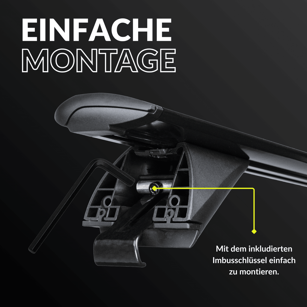 OWEN® Dachträger 3.0 PRO für geschlossene Reling - OWEN