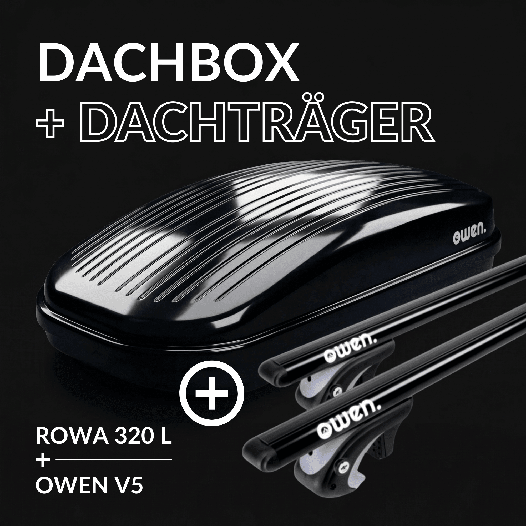 OWEN® Dachträger 5.0 + Dachbox Set - OWEN