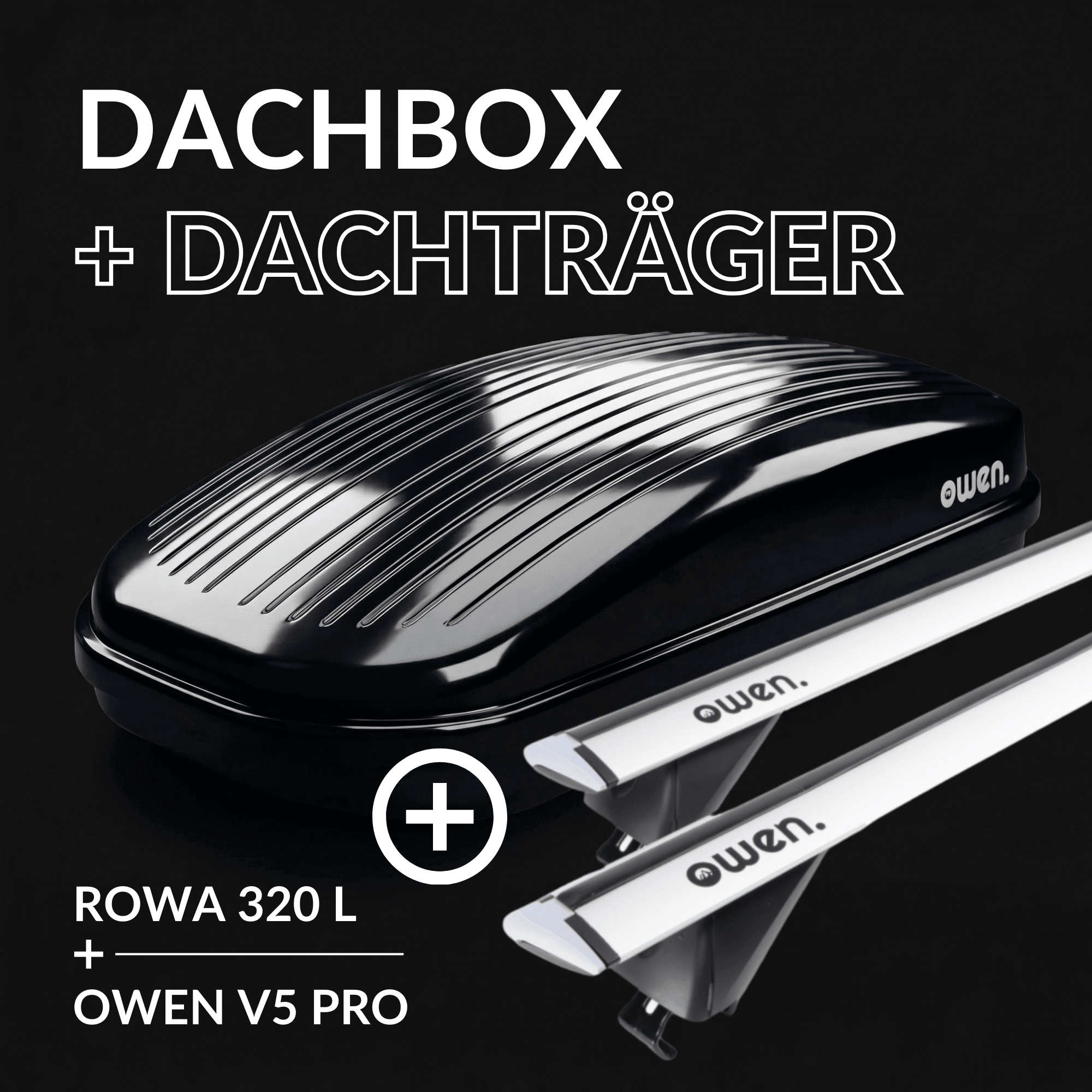 OWEN® Dachträger 5.0 + Dachbox Set - OWEN