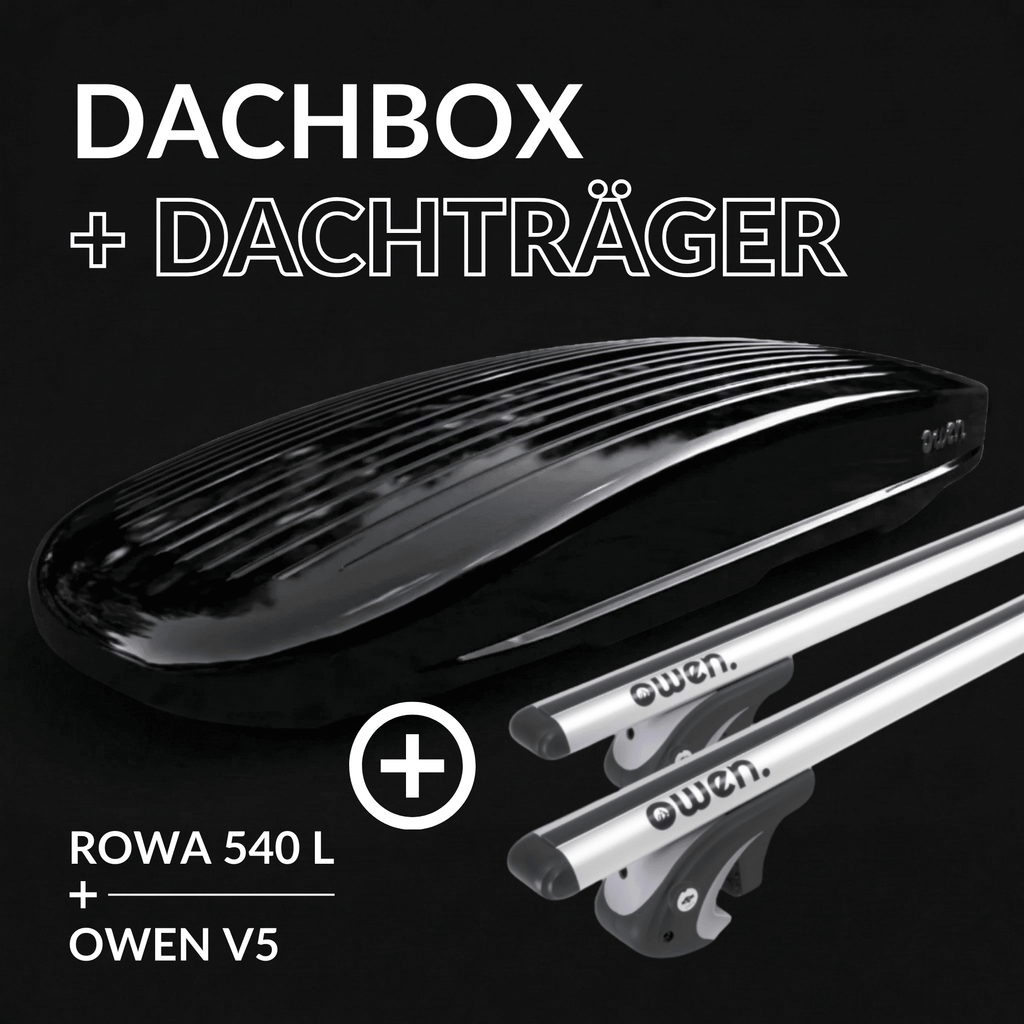 OWEN® Dachträger 5.0 + Dachbox Set - OWEN