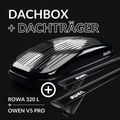 OWEN® Dachträger 5.0 + Dachbox Set - OWEN