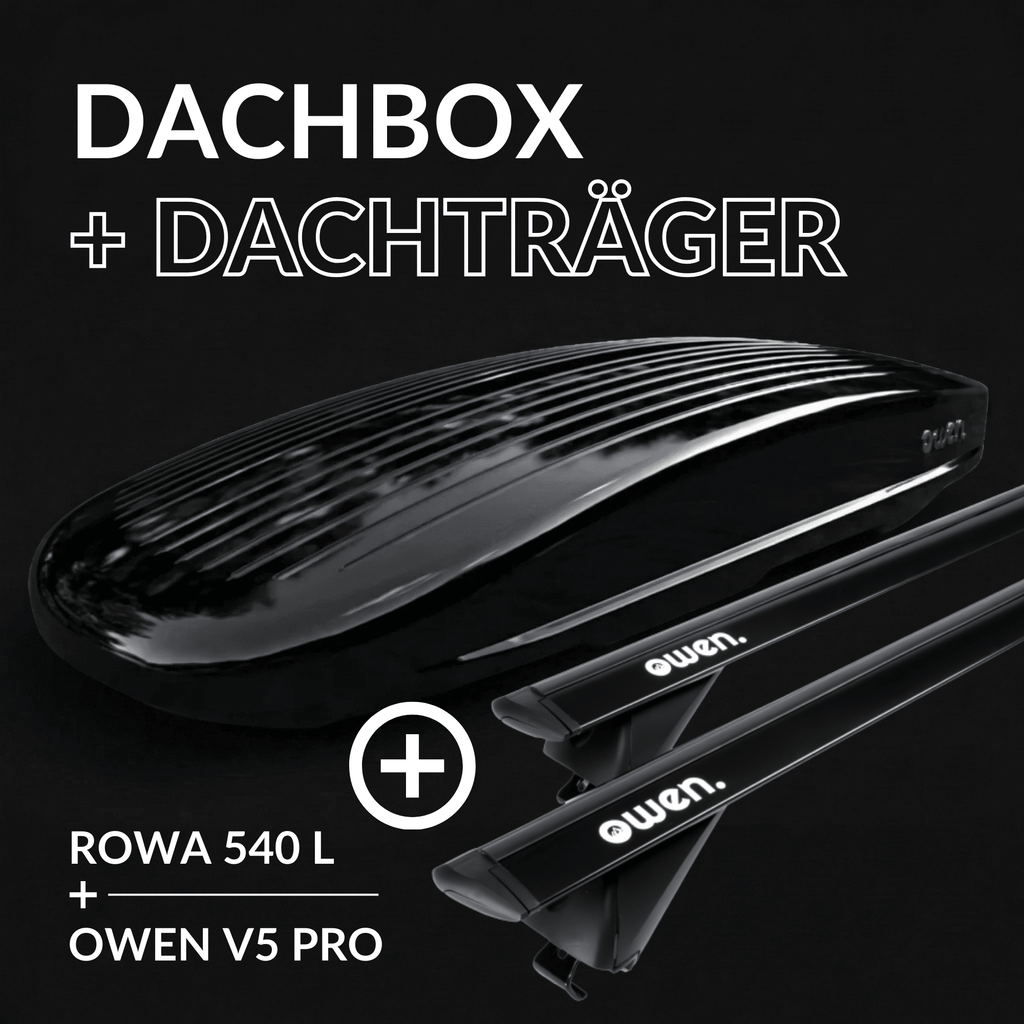 OWEN® Dachträger 5.0 + Dachbox Set - OWEN