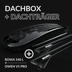 OWEN® Dachträger 5.0 + Dachbox Set - OWEN