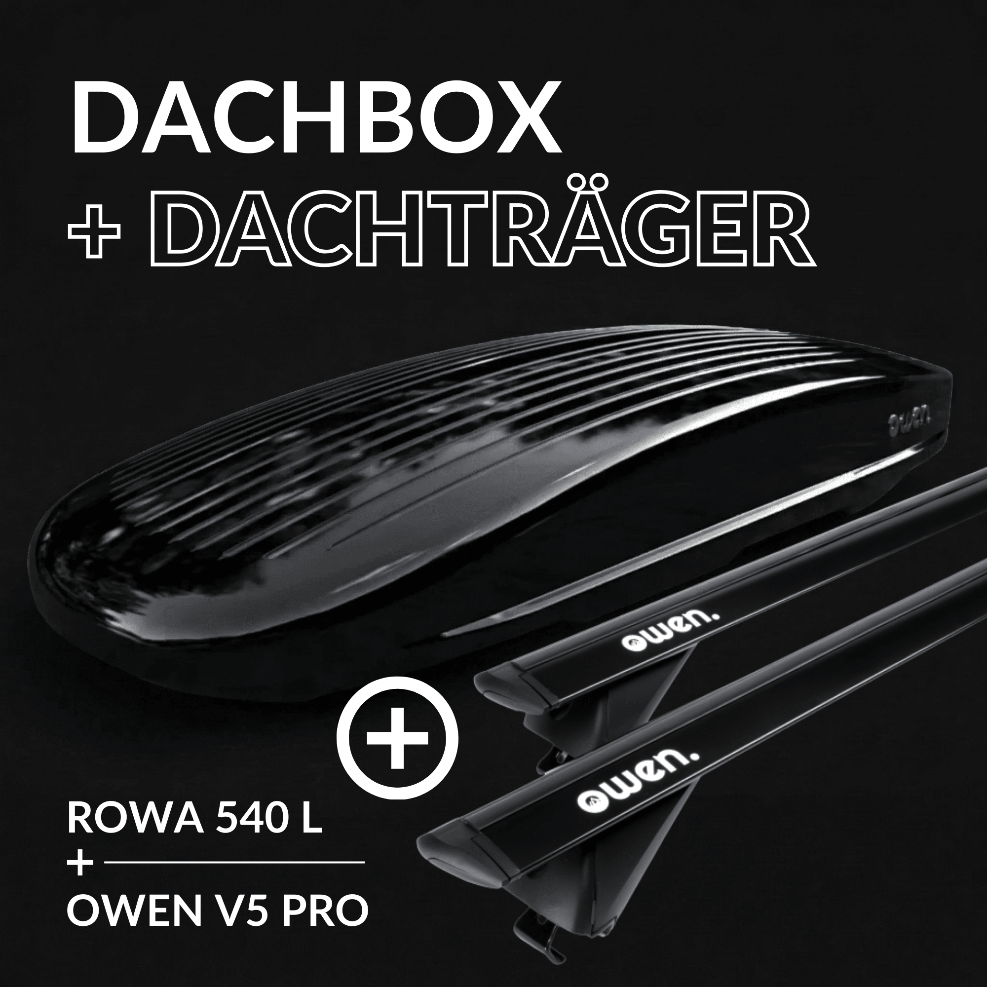 OWEN® Dachträger 5.0 + Dachbox Set - OWEN