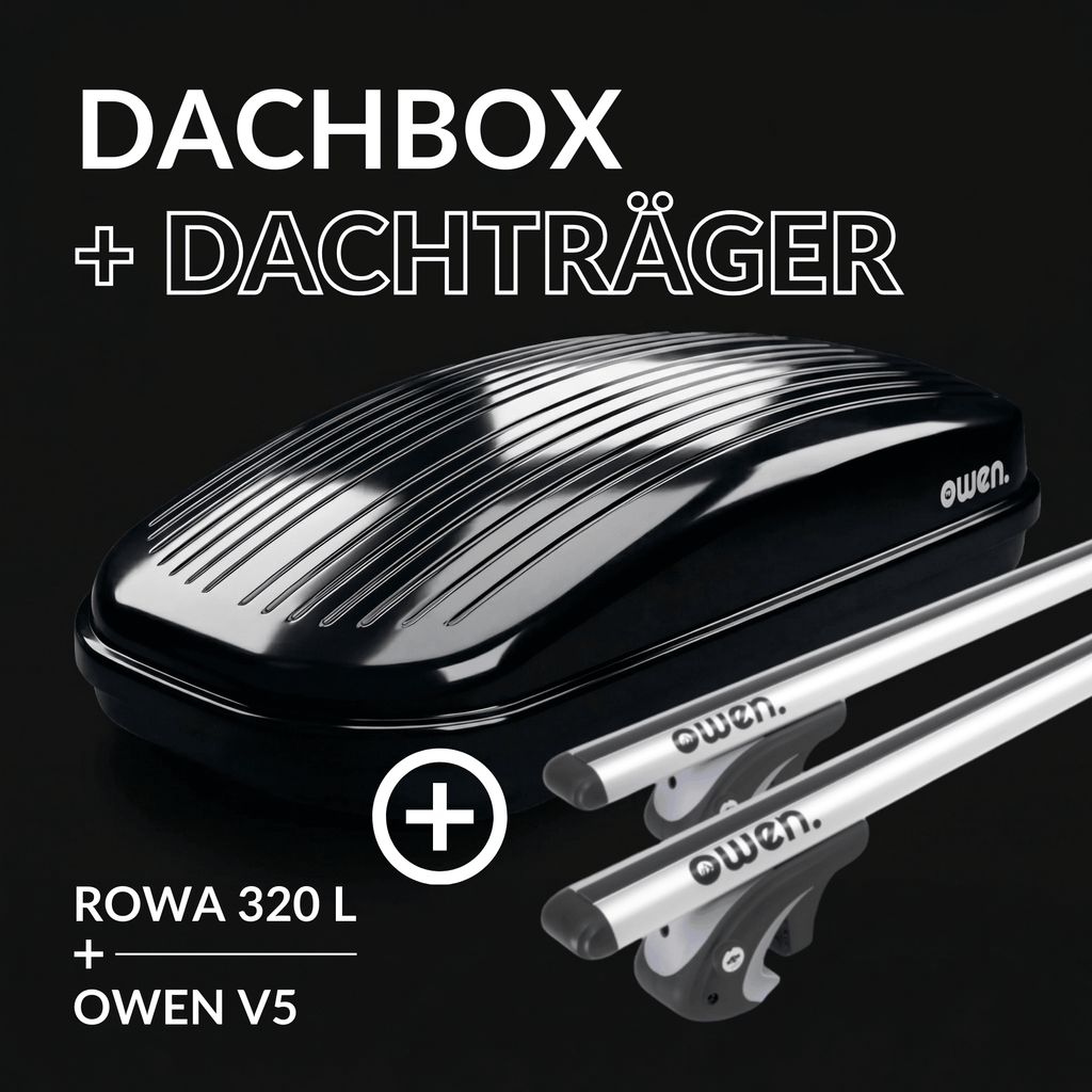 OWEN® Dachträger 5.0 + Dachbox Set - OWEN