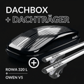 OWEN® Dachträger 5.0 + Dachbox Set - OWEN