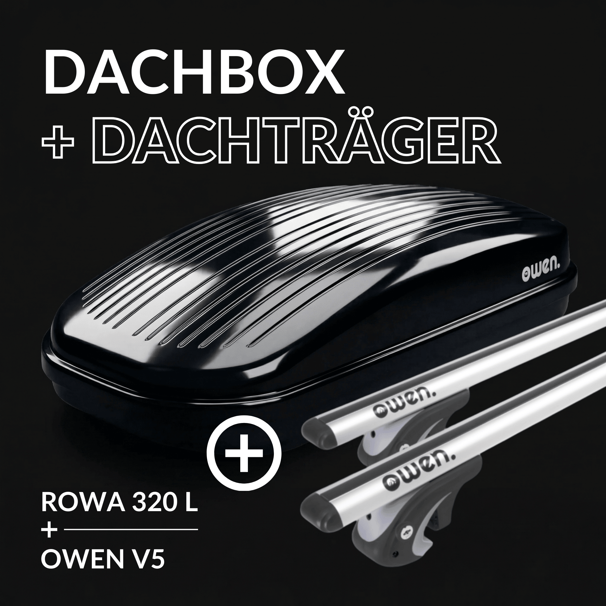 OWEN® Dachträger 5.0 + Dachbox Set - OWEN
