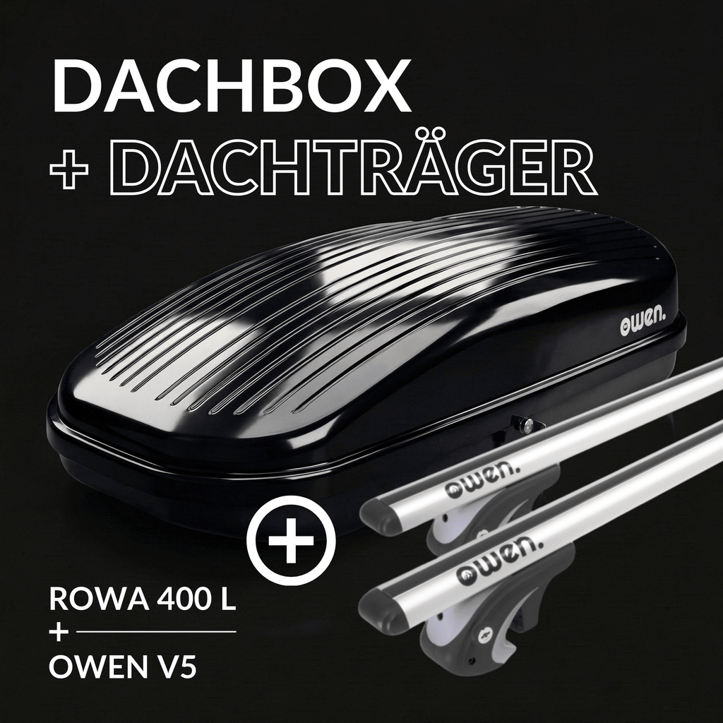 OWEN® Dachträger 5.0 + Dachbox Set - OWEN