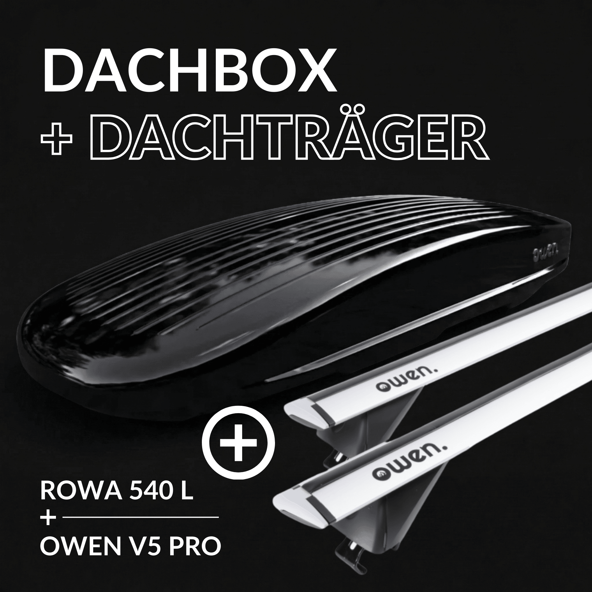 OWEN® Dachträger 5.0 + Dachbox Set - OWEN
