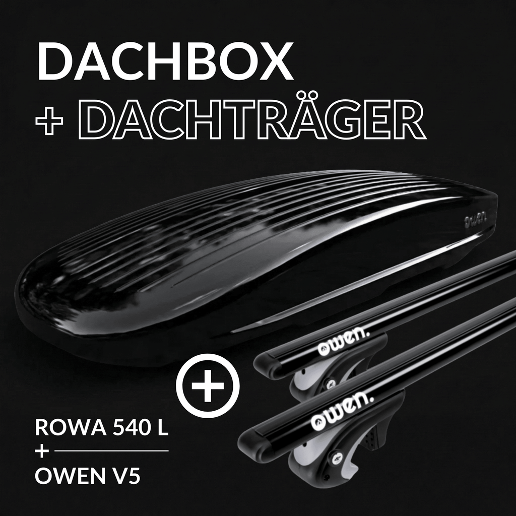 OWEN® Dachträger 5.0 + Dachbox Set - OWEN