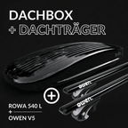OWEN® Dachträger 5.0 + Dachbox Set - OWEN