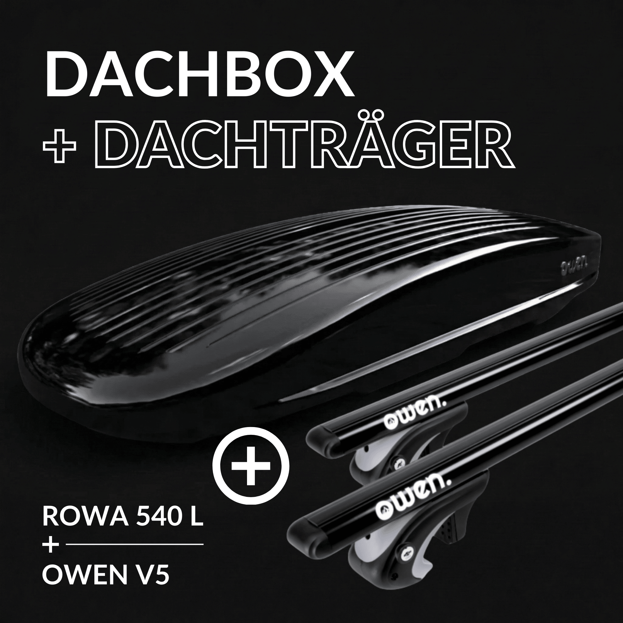 OWEN® Dachträger 5.0 + Dachbox Set - OWEN