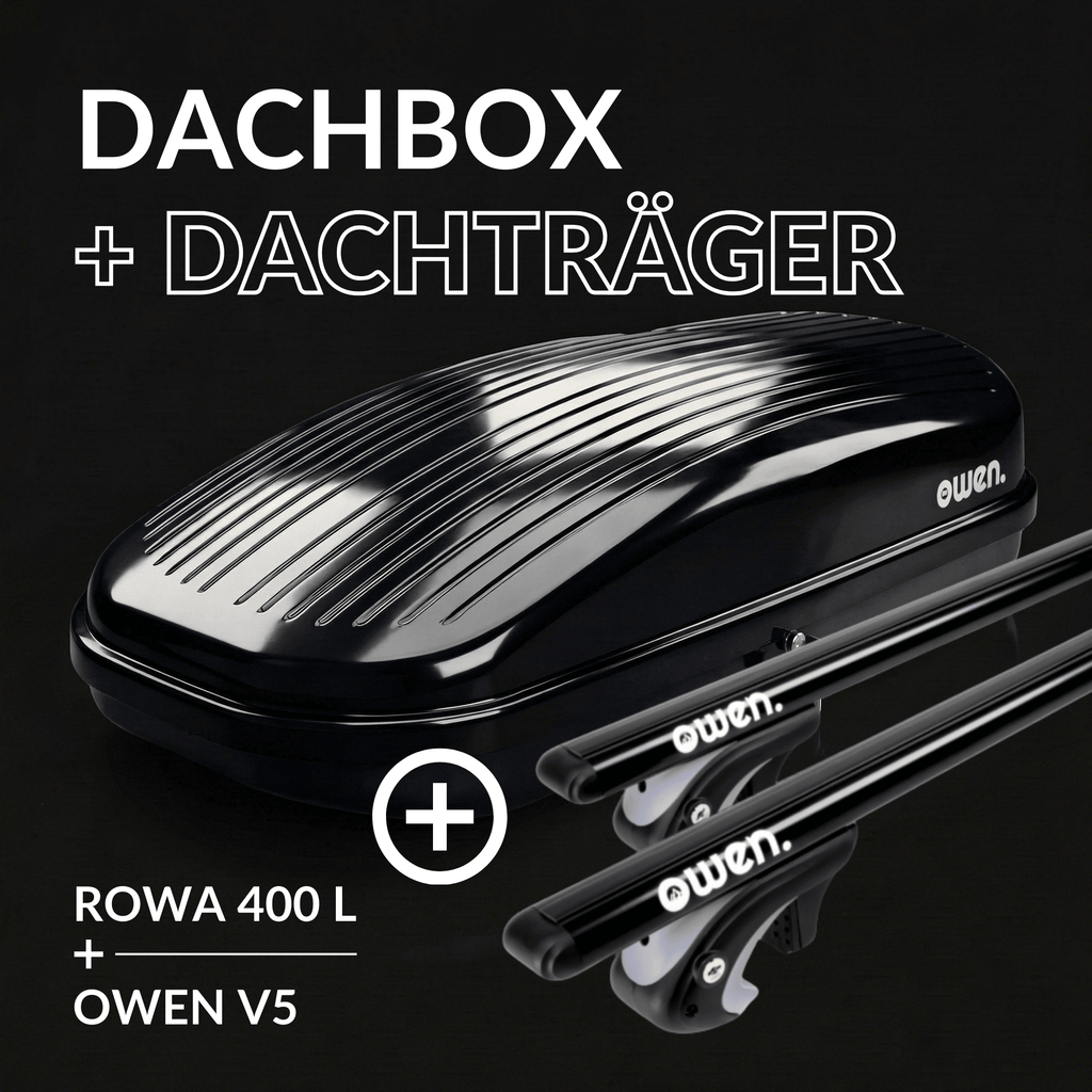 OWEN® Dachträger 5.0 + Dachbox Set - OWEN