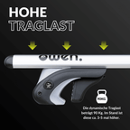 OWEN® Dachträger 5.0 für offene Reling - OWEN