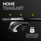 OWEN® Dachträger 5.0 für offene Reling - OWEN