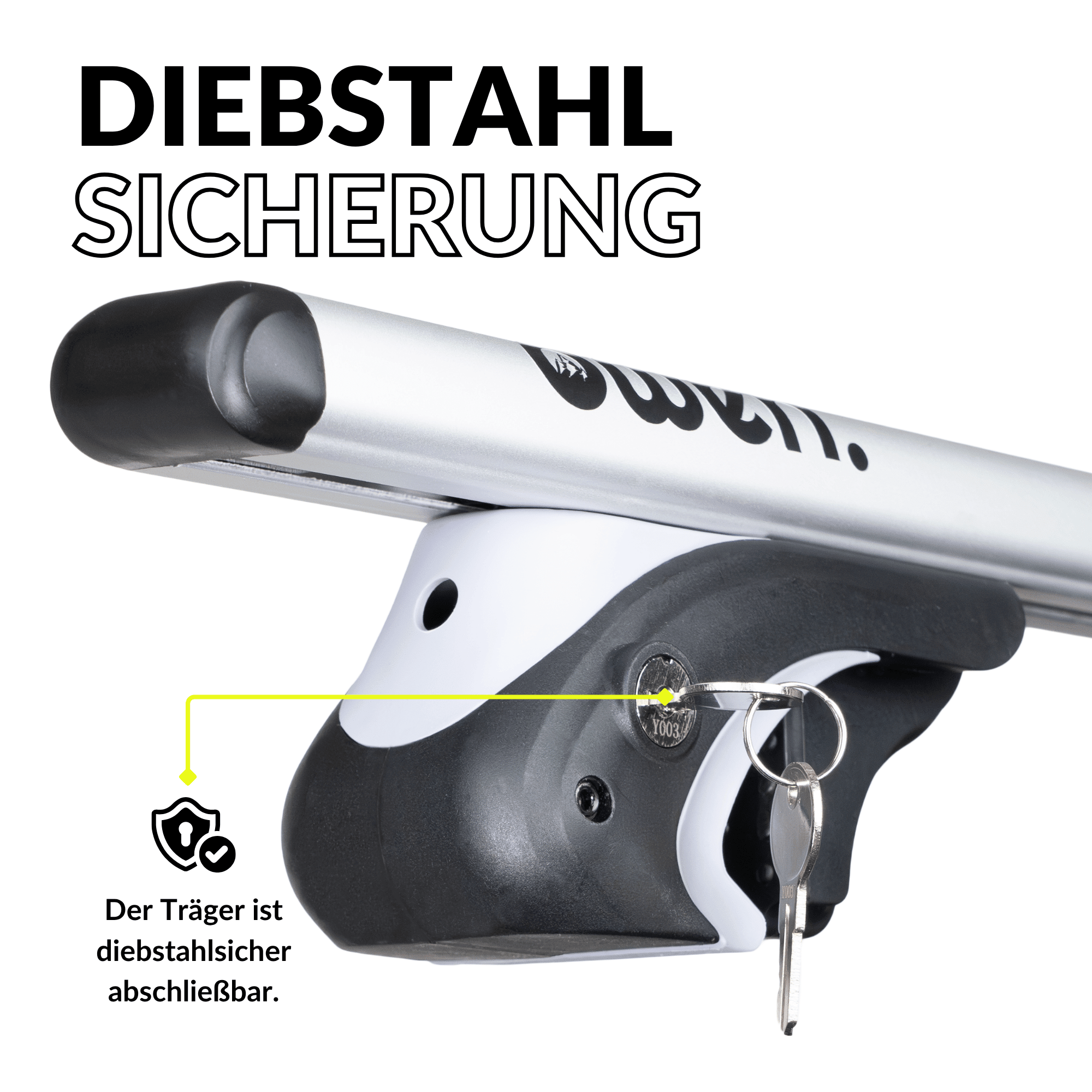 OWEN® Dachträger 5.0 für offene Reling - OWEN