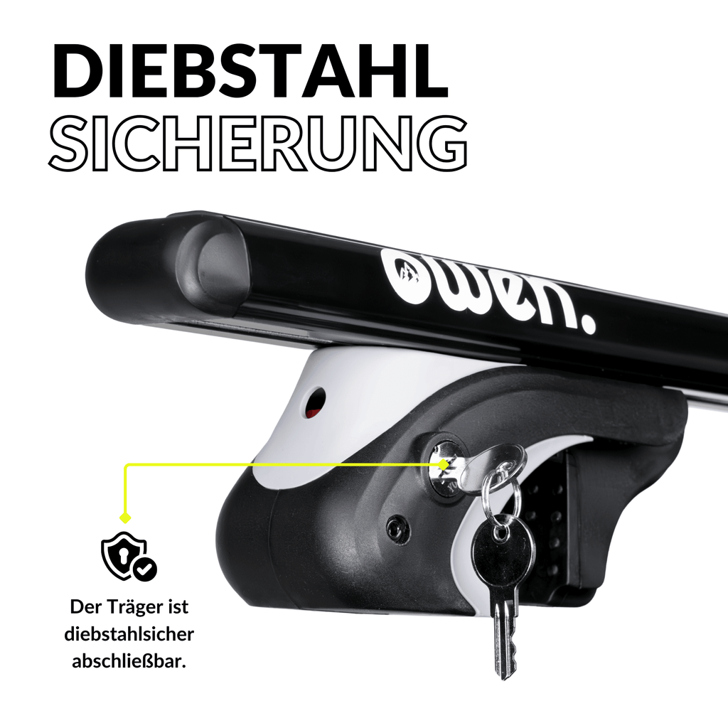 OWEN® Dachträger 5.0 für offene Reling - OWEN