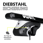 OWEN® Dachträger 5.0 für offene Reling - OWEN