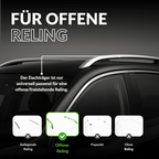 OWEN® Dachträger 5.0 PRO für offene Reling - OWEN