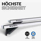 OWEN® Dachträger 5.0 PRO für offene Reling - OWEN